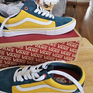 Stylish Green and Yellow Sneakers